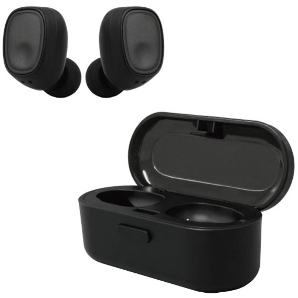 【あす楽関東_対応】3E（スリーイー）3E-BEA6 B[3EBEA6B] ブラックBluetooth earphone 【Capsule】 ブラック完全ワイヤレスイヤホン カナル型[4520467500494]