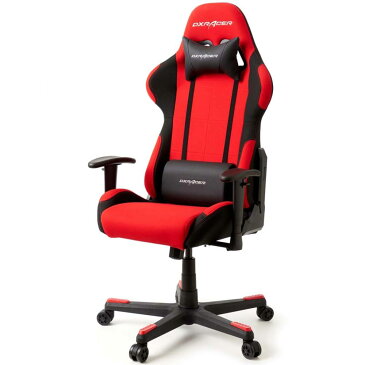 【あす楽関東_対応】DXRacer（ディーエックスレーサー）FORMULA DXR-RDN V2[DXRRDNV2] レッド フォーミュラシリーズ スタンダードモデル／ファブリックパソコンチェア ゲーミングチェア[4547181220323]