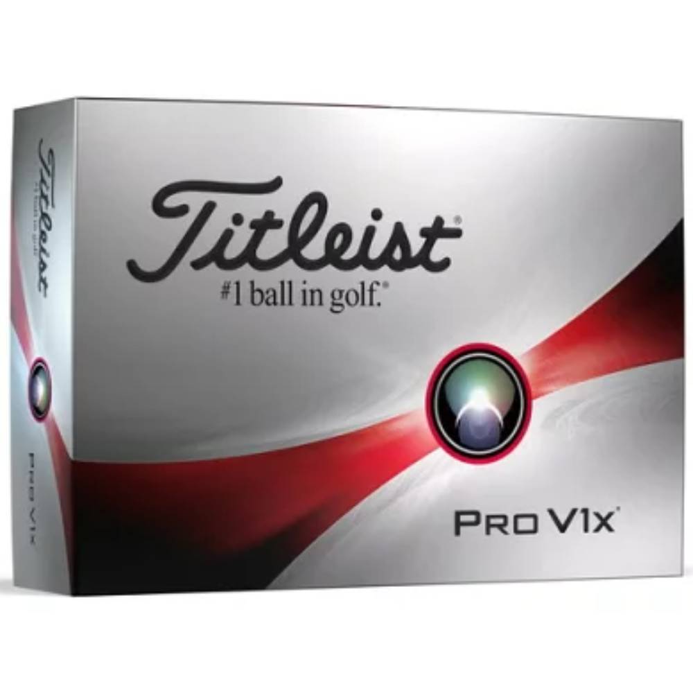 【あす楽関東_対応】Titleist（タイトリスト）PRO V1x ダブルナンバー 2023年モデル [ホワイト]ゴルフボール 1ダース（12個入）[0196665252080]