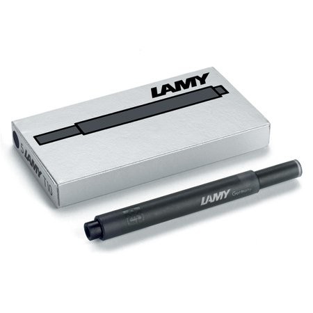 LAMY(ラミー) 万年筆 カートリッジインク(5本入)LT10 ブラック LT10BK 【メール便250円_あす楽対象外_同梱10点まで】 4014519020752