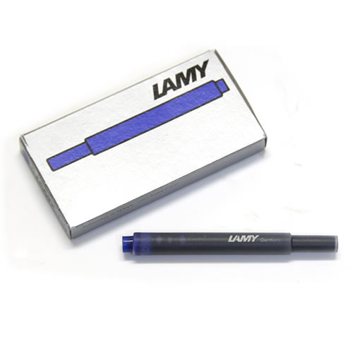 LAMY(ラミー) 万年筆 カートリッジインク(5本入)LT10 ブルー LT10BL 【メール便250円_あす楽対象外_同梱3点まで】 4014519020776