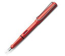 ラミー（LAMY） LAMY safari(ラミー サファリ) 万年筆L16 M/FP(中字) レッド 【メール便送料無料_あす楽対象外_同梱3点まで】※ペン先クリップ色がシルバー色に変更となりました[4014519052623]