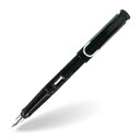 ラミー（LAMY） LAMY safari(ラミー サファリ) 万年筆L19 F/FP(細字) シャイニーブラック 【メール便250円_あす楽対象外_同梱3点まで】[4014519196785]