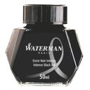 WATERMAN(ウォーターマン)万年筆 ボトルインク ブラック3034325106199 WATERMAN(ウォーターマン)万年筆 ボトルインク ブラック3034325106199