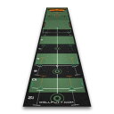 【あす楽関東_対応】WELLPUTT　ゴルフ練習器具ゴルフパッド パッティングマット メインモデル 2022年モデル Wellputt Mat 3m GreenWELLPUTT/MAT-3M[3760270180297]