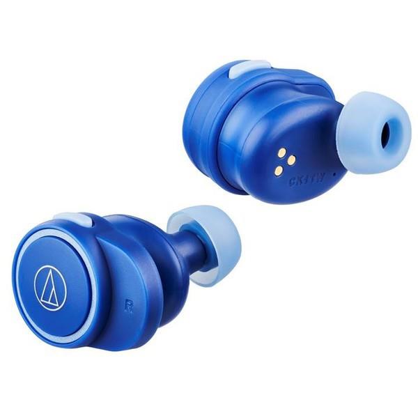 【あす楽関東_対応】audio-technica（オーディオテクニカ）ATH-CK1TW BL　ブルー完全ワイヤレス　Bluetoothイヤホン[4961310157265]