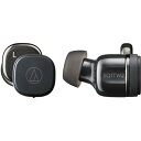 【あす楽関東_対応】audio-technica（オーディオテクニカ）ATH-SQ1TW2 BK ジェットブラック完全ワイヤレスイヤホン 4961310160456