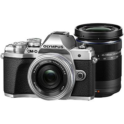 OLYMPUS（オリンパス）OM-D E-M10 Mark III EZダブルズームキット シルバー1605万画素 デジタル一眼カメラ 【あす楽対応_関東】【送料無料】