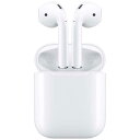 APPLE（アップル）AirPods with Charging Case MV7N2J/A【国内正規品】フルワイヤレスブルートゥースイヤホン 第2世代AirPods【あす楽対応_関東】