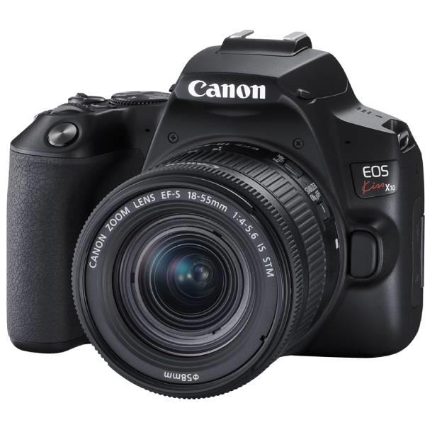 【あす楽関東_対応】CANON（キヤノン）EOS Kiss X10 EF-S18-55 IS STM レンズキット ブラック【 国内正規品！】2410万画素 デジタル一眼カメラ【送料無料】[4549292132687]