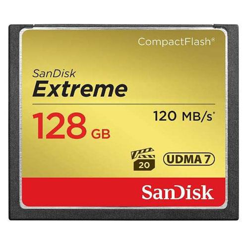 SanDisk（サンディスク）SDCFXSB-128G-G46（海外パッケージ）エクストリーム コンパクトフラッシュ UDMA7対応 128GB 