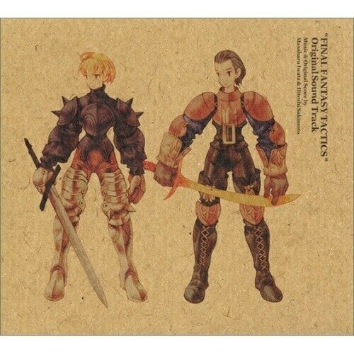 FINAL FANTASY TACTICS Original Soundtrackゲーム・ミュージック　発売日 : 2006年3月24日　種別 : CD　JAN : 4988601460446　商品番号 : SQEX-10066【商品紹介】1997年に発売されたPS版ゲーム「ファイナル・ファンタジー・タクティクス」のオリジナル・サウンドトラックの再発売。作曲は「伝説のオウガバトル」や「ベイグラント ストーリー」を手掛けた崎元仁と岩田匡治が担当。【収録内容】CD:11.Bland Logo〜Title Back2.Backborn Story3.P.R Movie4.ユニット紹介5.プレイヤーメイク6.Prologue Movie7.礼拝堂8.敵兵襲撃9.Trisection10.士官候補生11.アタックチーム12.Unavoidable Battle13.戦闘終了14.主人公のテーマ15.A Chapel16.アルガスとの出会い17.ワールドマップ18.ショップ19.戦士斡旋所20.毛皮骨肉商21.編成画面22.ブレイブストーリー23.酒場24.データ画面25.Desert Land26.アルマのテーマ27.怪しげな雰囲気28.Decisive Battle29.悲痛な心の叫び30.Ramnants31.出撃前緊張32.緊迫133.ゲームオーバー34.チュートリアル35.Random Waltz36.オヴェリアのテーマ37.Apoplexy38.聖騎士ザルバッグのテーマ39.Run Past Through The Plain40.謀略41.ディリータのテーマ42.Back FireCD:21.思い出2.ダイスダーグのテーマ3.Antipyretic4.聖アジョラのテーマ5.Bloody Excrement6.そして僕は逃げ出した7.Espionage8.降臨9.オヴェリアの不安10.Under The Stars11.橋上の戦い12.枢機卿の怒り13.In Pursuit14.Shock!!〜絶望15.聖アジョラのテーマ豪華版16.悲痛な心の叫び!17.レクイエム18.恐怖119.The Perver20.Antidote21.雷神シドのテーマ22.掘り出し物23.Night Attac24.恐怖225.Utema The Nice Body他