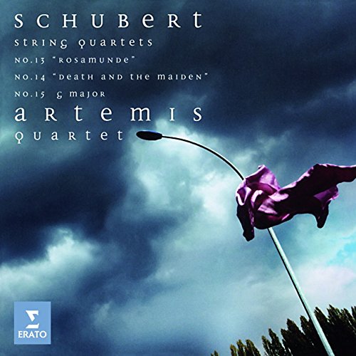 シューベルト:弦楽四重奏曲 第13番(ロザムンデ)、第14番(死と乙女)&第15番アルテミス四重奏団アルテミスシジュウソウダン あるてみすしじゅうそうだん　発売日 : 2013年3月13日　種別 : CD　JAN : 4943674187614　商品番号 : WPCS-51080【収録内容】CD:11.弦楽四重奏曲 第14番 ニ短調 D810(死と乙女) 第1楽章:アレグロ2.弦楽四重奏曲 第14番 ニ短調 D810(死と乙女) 第2楽章:アンダンテ・コン・モート3.弦楽四重奏曲 第14番 ニ短調 D810(死と乙女) 第3楽章:スケルツォ(アレグロ・モルト)&トリオ4.弦楽四重奏曲 第14番 ニ短調 D810(死と乙女) 第4楽章:プレスト5.弦楽四重奏曲 第13番 イ短調 D804(ロザムンデ) 第1楽章:アレグロ・マ・ノン・トロッポ6.弦楽四重奏曲 第13番 イ短調 D804(ロザムンデ) 第2楽章:アンダンテ7.弦楽四重奏曲 第13番 イ短調 D804(ロザムンデ) 第3楽章:メヌエット(アレグレット)&トリオ8.弦楽四重奏曲 第13番 イ短調 D804(ロザムンデ) 第4楽章:アレグロ・モデラートCD:21.弦楽四重奏曲 第15番 ト長調 D887 第1楽章:アレグロ・モルト・モデラート2.弦楽四重奏曲 第15番 ト長調 D887 第2楽章:アンダンテ・ウン・ポコ・モート3.弦楽四重奏曲 第15番 ト長調 D887 第3楽章:スケルツォ(アレグロ・ヴィヴァーチェ)4.弦楽四重奏曲 第15番 ト長調 D887 第4楽章:アレグロ・アッサイ