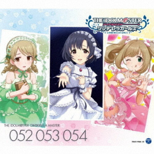 THE IDOLM＠STER CINDERELLA MASTER 052 053 054 白菊ほたる 森久保乃々 佐藤心白菊ほたる 森久保乃々 佐藤心シラギクホタル/モリクボノノ/サトウシン しらぎくほたる/もりくぼのの/さとうしん　発売日 : 2019年5月15日　種別 : CD　JAN : 4549767068077　商品番号 : COCC-17628【商品紹介】THE IDOLM@STER CINDERELLA MASTER第12弾となる、森久保乃々・白菊ほたる・佐藤心のCD発売が決定!【収録内容】CD:11.谷の底で咲く花は2.もーっと目指せ!シンデレラNO.1! -白菊ほたる編-(ドラマ)3.谷の底で咲く花は(オリジナル・カラオケ)4.ボーナス・トラックCD:21.もりのくにから2.もーっと目指せ!シンデレラNO.1! -森久保乃々編-(ドラマ)3.もりのくにから(オリジナル・カラオケ)4.ボーナス・トラックCD:31.しゅがーはぁと☆レボリューション2.もーっと目指せ!シンデレラNO.1! -佐藤心編-(ドラマ)3.しゅがーはぁと☆レボリューション(オリジナル・カラオケ)4.ボーナス・トラック