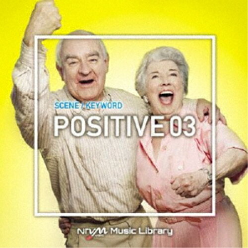 NTVM Music Library シーン・キーワード編 ポジティブ03BGV　発売日 : 2020年1月22日　種別 : CD　JAN : 4988021862691　商品番号 : VPCD-86269【商品紹介】放送番組の制作及び選曲・音響効果のお仕事をされているプロ向けのインストゥルメンタル音源を厳選!”日本テレビ音楽 ミュージックライブラリー”シリーズ。本作は、シーン・キーワード編『ポジティブ』03。【収録内容】CD:11.Morning Bird〜爽やかなポップサウンド2.Star Jewelry〜キラキラダンスミュージック3.Treasure〜晴れやかなダンスミュージック4.ハイハイできたね〜かわいいポップサウンド5.明日もあるさ〜軽快なカントリーポップ6.ビッグバーガーwithポテト山盛り〜テキサスロックサウンド7.下町人情劇〜昔ながらのエレキサウンド8.テケテケドンドン〜ホーンとドラムのHipHop風サウンド9.また陽はのぼる〜爽やかなブレイクビーツ10.モーニングセット コーヒーを添えて〜晴れやかなロックサウンド11.旅行ダイアリー〜オールディーズロック12.Goodbye Yesterday〜ラバーズレゲエ13.BINGO!〜ノリノリなスカパンク14.sign of goodluck15.Days16.himawari17.happy weekday18.orange19.angel note20.spring21.Asanokaze22.急げ!てんてこ舞い〜ブラスの映えるスカバンド23.気楽に、楽しくいこうぜ〜ホーンとハモンドのレゲエ24.Little Happy25.Free as the Wind26.She is relaxing27.UkiUki28.SUNRISE GLOW29.SunnyDay30.Into Daybreak31.優雅な昼下がり32.ご機嫌散歩33.弾む気持ち