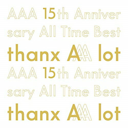 CD / AAA / AAA 15th Anniversary All Time Best -thanx AAA lot- (5CD(スマプラ対応)) (初回生産限定盤) / AVCD-96448