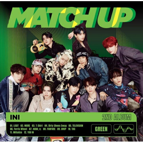 CD / INI / MATCH UP (̾/GREEN Ver.) / YRCS-95120