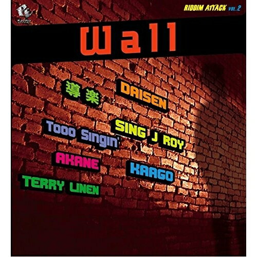 RIDDIM ATTACK VOL.2 ”WALL”SUNSET the platinum soundサンセットザプラチナムサウンド さんせっとざぷらちなむさうんど　発売日 : 2010年2月03日　種別 : CD　JAN : 4948722392194　商品番号 : PE-4【収録内容】CD:11.ドシャ降り2.NEW DAY3.WALL4.YOUR SMILE5.ENDLESS LOVE6.SOME DAY7.LOVERY DAYS8.VERSION9.SUNSET MIX