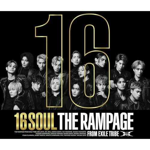 CD / THE RAMPAGE from EXILE TRIBE / 16SOUL (3CD+Blu-ray) (LIVE盤) / RZCD-77865