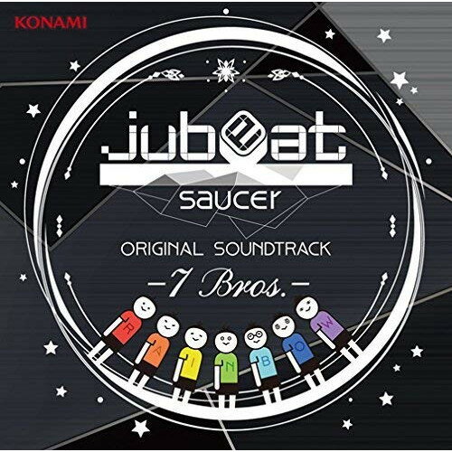 jubeat saucer ORIGINAL SOUNDTRACK -7 Bros.-ゲーム・ミュージックP*Light、Hommarju、S-C-U、Expander、Buluka & Nilo、TAG、U1 overground　発売日 : 2015年1月28日　種別 : CD　JAN : 4988602167580　商品番号 : GFCA-390【商品紹介】アーケード音楽ゲーム『jubeat』の2015年最新作『jubeat saucer』のオリジナル・サウンドトラック第6弾。ゲームの追加楽曲を収録したユーザー待望の一枚。【収録内容】CD:11.FUNKY SUMMER BEACH2.Metric3.Timberwolves4.aura5.Milchstrasse6.STERLING SILVER7.ドーパミン8.ハンガリー舞曲 第5番(jubeat version)9.Blue Goose10.枝に結ぶ願い11.passionate fate12.猫侍の逆襲13.ポチコの幸せな日常14.Resurrection15.10,000,000,00016.planarian17.7 Colors18.High School Love19.コドモライブ20.Spanish Snowy Dance21.まるでマトリョーシカ22.フレッフレー♪熱血チアガール23.time granular24.朱と碧のランページ25.EXORCISM26.亡国のヒストリア -Long Version-