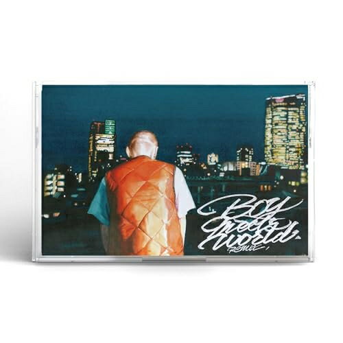 【 発売日以降の確認・発送になります 】　・発売日翌日以降の在庫状況の確認となります。　・最短でも発売日の翌日〜翌々日以降の入荷、発送となります。商品によっては長期お待たせする場合もございます。　・発売日後のメーカー在庫状況によってはお取り寄せが出来ない場合がございます。　　・発送の都合上すべて揃い次第となりますので単品でのご注文をオススメいたします。　・手配前に「ご継続」か「キャンセル」のご確認を行わせていただく場合がございます。　当店からのメールを必ず受信できるようにご設定をお願いいたします。BOY MEETS WORLD - REMIX (完全限定生産盤)仙人掌センニンショウ せんにんしょう　発売日 : 2025年2月19日　種別 : カセット　JAN : 4995879006511　商品番号 : PCT-55【商品紹介】東京を中心に活動しているMONJUのメンバーでもある東京最高峰のMC、仙人掌が2018年にリリースした『BOY MEETS WORLD』のリミックス盤として、翌2019年にリリースされた『BOY MEETS WORLD - REMIX』は仙人掌の主導により日本のビート・シーンをベースに活動し、世界レベルでもその名が知られている先鋭のクリエイターたちが集結。オリジナルとはまったく異なる世界観の楽曲群でまとめられ、オリジナル同様に高い人気を誇っている今作が待望となる初カセット化!【収録内容】カセット:1A面1.99'Til Infinity(dhrma REMIX)2.Boy Meets World(KO REMIX)3.Penetrate(CRAM REMIX)4.Darlin' feat. jjj(EYTREG REMIX)5.Water Flow(Junnagaosa REMIX)B面1.Bottles Up(Aru-2 REMIX)2.Rap Savor feat. MILES WORD(ILLSUGI REMIX)3.Show Off(BudaMunk REMIX)4.So Far(Bugseed REMIX)5.World Full Of Sadness(RLP REMIX)6.TBA