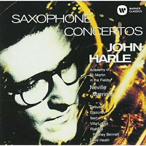 CD / ジョン・ハーレ / サクソフォーン協奏曲集(ドビュッシー、イベール、ヴィラ＝ロボス、グラズノフ他) (UHQCD) (解説付) / WPCS-28112