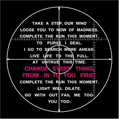 CD / CRUDE / CHANGE EVERYTHING FROM IN TO YOU FIRST 〜何もかも変えろ お前の中から〜 / RLCA-1122