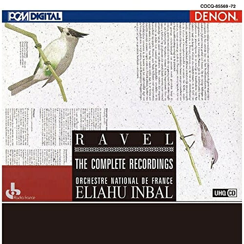 Orchestral Music - CD / エリアフ・インバル / インバル/ラヴェル管弦楽曲集 (UHQCD) / COCQ-85569