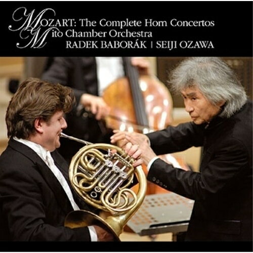 CD / 小澤征爾&ラデク・バボラーク / モーツァルト:ホルン協奏曲全集 (極HiFiCD) / SICC-40290