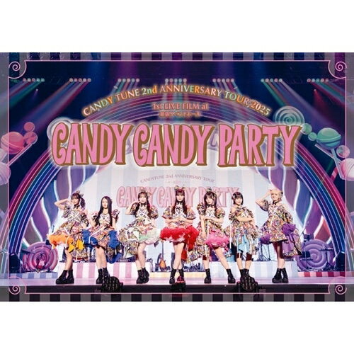 BD / CANDY TUNE / 1st LIVE FILM at ��ĥ���٥�ȥۡ��� CANDY TUNE 2nd ANNIVERSARY TOUR 2025��CANDY CANDY PARTY��(Blu-ray) / KLC-20001