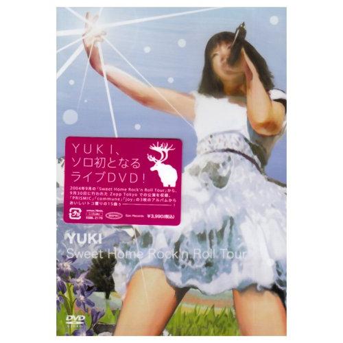 Sweet Home Rock'n Roll TourYUKIユキ ゆき　発売日 : 2005年3月02日　種別 : DVD　JAN : 4988010012663　商品番号 : ESBL-2176【収録内容】DVD:11.Good Times2.the end of shite3.ストロベリー4.ロックンロールスター5.プリズム6.砂漠に咲いた花7.AIR WAVE8.Home Sweet Home9.ファンキー・フルーツ10.JOY11.Rainbow st.12.惑星に乗れ13.ハミングバード14.WAGON15.ハローグッバイ
