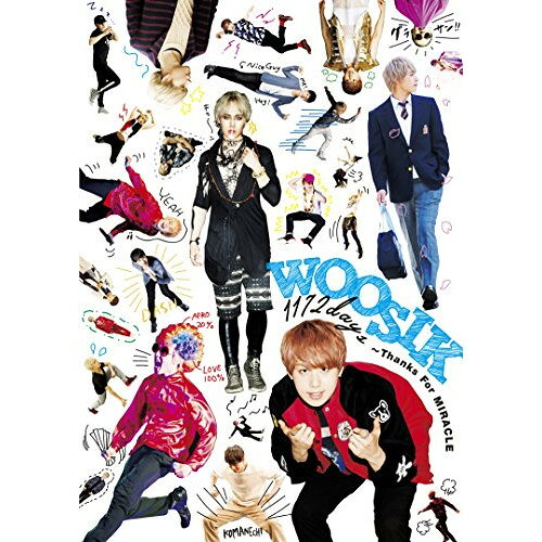 WOOSIK 1172days 〜Thanks for MIRACLE (DVD+CD) (解説付)WOOSIKウシク うしく　発売日 : 2017年7月26日　種別 : DVD　JAN : 4582114163179　商品番号 : MUBD-1078【収録内容】CD:11.衝動2.君がくれたもの3.Spring Love4.Loving you, Love me5.君といた夏