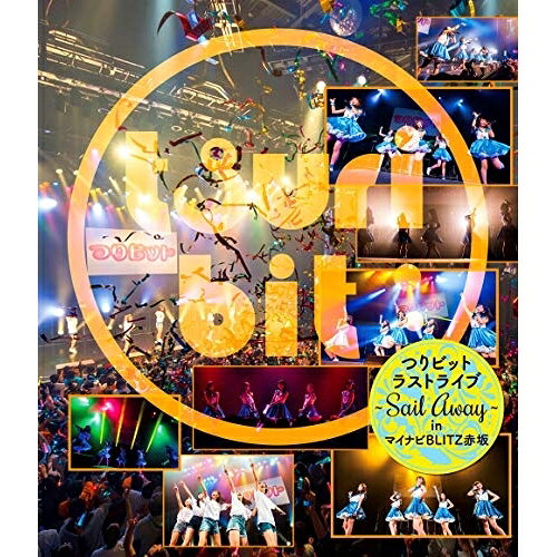 つりビットラストライブ 〜Sail Away〜 in マイナビBLITZ赤坂(Blu-ray)つりビットツリビット つりびっと　発売日 : 2019年7月31日　種別 : BD　JAN : 4571217143874　商品番号 : RPK-1084【収録内容】BD:11.スタートダッシュ!2.真夏の天体観測3.A Color Summer!!4.レモン海岸5.裸足のマーメイド6.Chuしたい7.Blue Ocean Fishing Cruise8.踊ろよ、フィッシュ9.渚でラテアート10.ウロコ雲とオリオン座11.不思議な旅はつづくのさ12.ムーンライトキッス13.カモメペリカンストーリー14.TOKYO WONDER GIRL15.Piece of Cake16.Get ready Get a chance17.Go! Go!! Fishing18.釣りパーティー19.ニガシタサカナハオオキイゾ20.ハピハピフィッシングデート21.寿司パラダイス22.爆釣御礼23.旅立ちキラリ。24.桜じゅうたん25.ラムネ色のスケッチ26.1010〜とと〜27.My Victory28.プリマステラ29.'Cause you make me happy(アンコール)30.終わらない Summer Breeze(アンコール)31.真夏の天体観測(アンコール)32.スペシャルドキュメントムービー(特典映像)