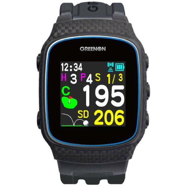あす楽関東_対応 国内正規品 GREENON(グリーンオン)腕時計型GPSゴルフナビTHEGOLFWATCHNORMII