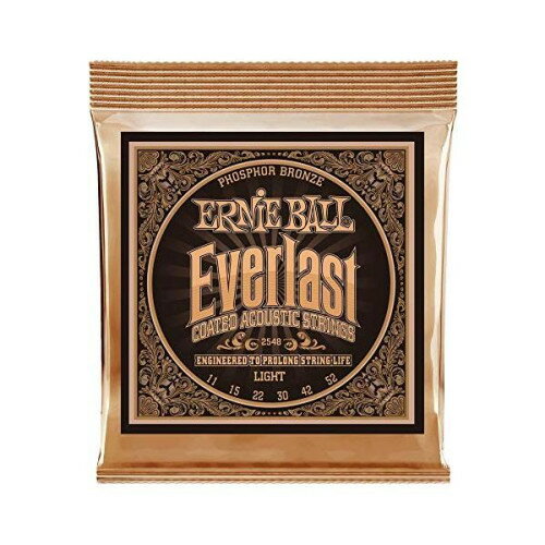 ERNIE BALL 2548 ƥå (11-52) EVERLAST COATED PHOSPHOR BRONZE LIGHT