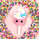 串マシュマロ/ホイップクリーム/デカほっぺちゃん/ストラップ/sunhoseki
