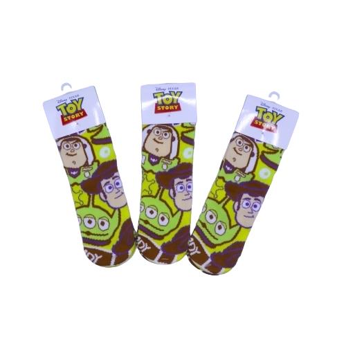 【送料無料】 版権 キッズソックス (トイストーリー)(13-18cm)(3足セット)みっとめるへん社