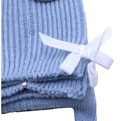 【送料無料】 クルーソックス (ホワイト・レッド・ブルー) (23-25cm) (3足セット)みっとめるへん社