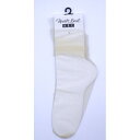 【送料無料】 チュールクルーソックス ベージュ (23-25cm) (3足セット)みっとめるへん社(4)