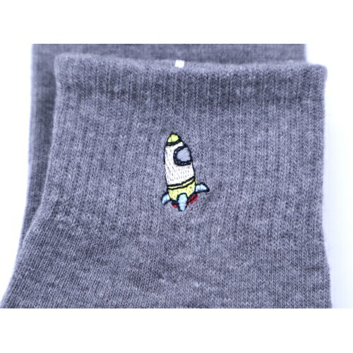 【送料無料】 ミセスソックス (グレー・ホワイト・ブラック) (23-25cm) (3足セット)みっとめるへん社