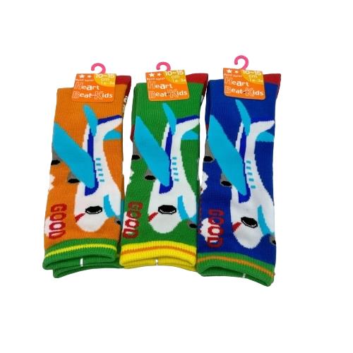 【送料無料】 キッズソックス(オレンジ・グリーン・ブルー)( 飛行機)(10-15cm)(1歳〜3歳)(3足セット)みっとめるへん社 【送料無料】 キッズソックス(オレンジ・グリーン・ブルー)( 飛行機)(10-15cm)(1歳〜3歳)(3足セット)みっとめるへん社