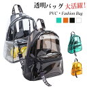 リュック レディース リュックサック バックパック 通学 外出 高校生 学生 アウトドア 多機能 防水 軽量 バックパック ショルダー 透明 クリア クリアバッグ おしゃれ透明デザイン サマーバック リュック リュックサック バックパック バッグ PVC 大容量 軽量 アウトドア