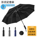 【期間限定・10%OFFクーポン】折りたたみ傘 メンズ 永久形状記憶 超撥水 自動開閉 大きい 強風耐性 傘 梅雨 折り畳み傘 サッとたためる形状安定 晴雨兼用...