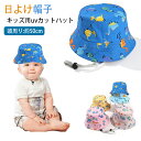ベビー 帽子 uvカット 夏 子供 日よけ帽子 可愛い 恐竜 キッズ バケットハット 赤ちゃん 帽子 紫外線対策 女の子 男の子 幼稚園 保育園 サファリハッ...