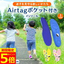 【ポイント5倍!】【衝撃吸収モデル】Airtag隠せるインソール airtag 靴 gps インソール 高齢者 子供 認知症 靴に入れる 13.5cm〜29cm...