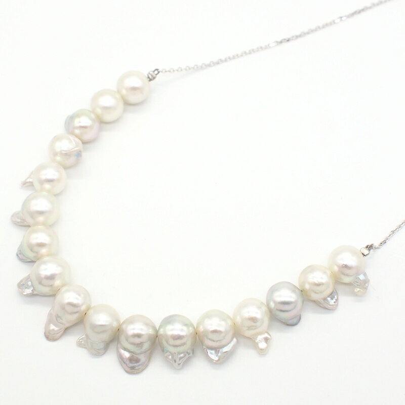 あこや真珠ロングネックレス54CM...