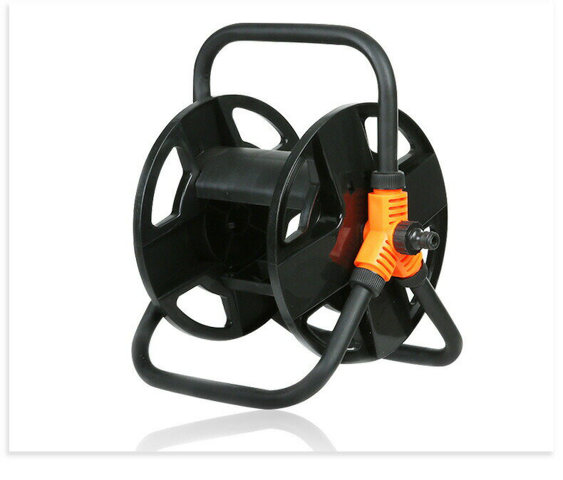 20メートルチューブ収納可能 散水ホースリール ABS製 ガーデン工具 園芸用 洗車対応