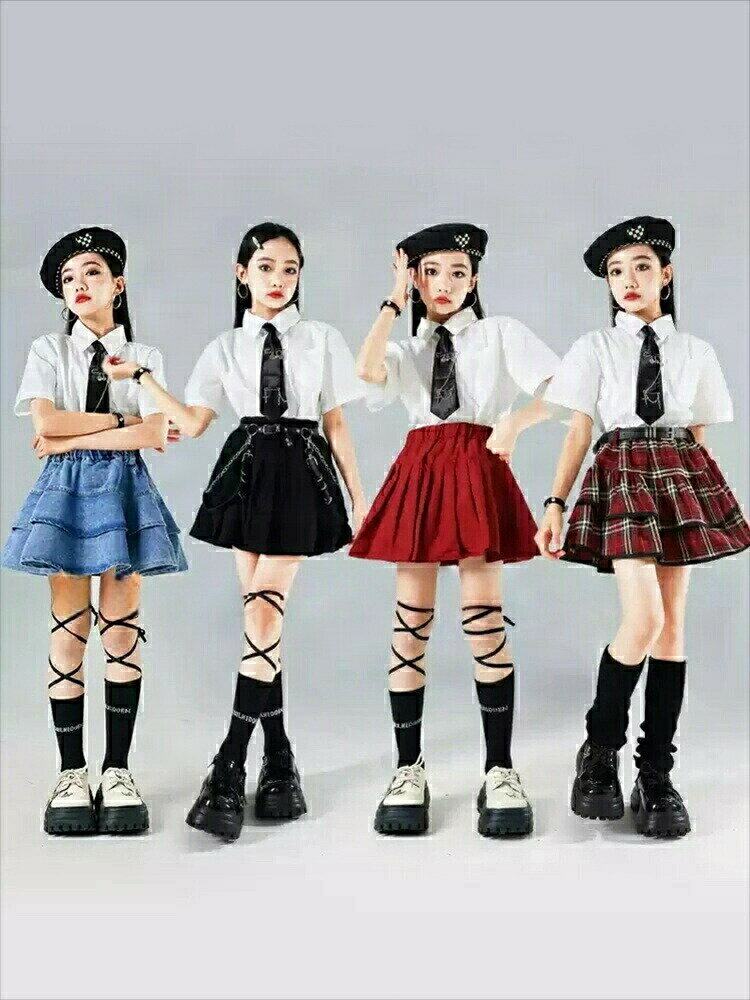 【ブラックフライデー｜P5倍＆クーポン｜11/27まで】 キッズ ダンス衣装 ジャズ 団体服 女の子 チアガ..