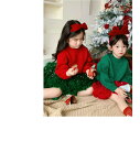 子供 クリスマス セーター 秋冬 長袖 ニット プルオーバー 暖かい 防寒 おしゃれ レッド グリーン キッズ ベビー服
