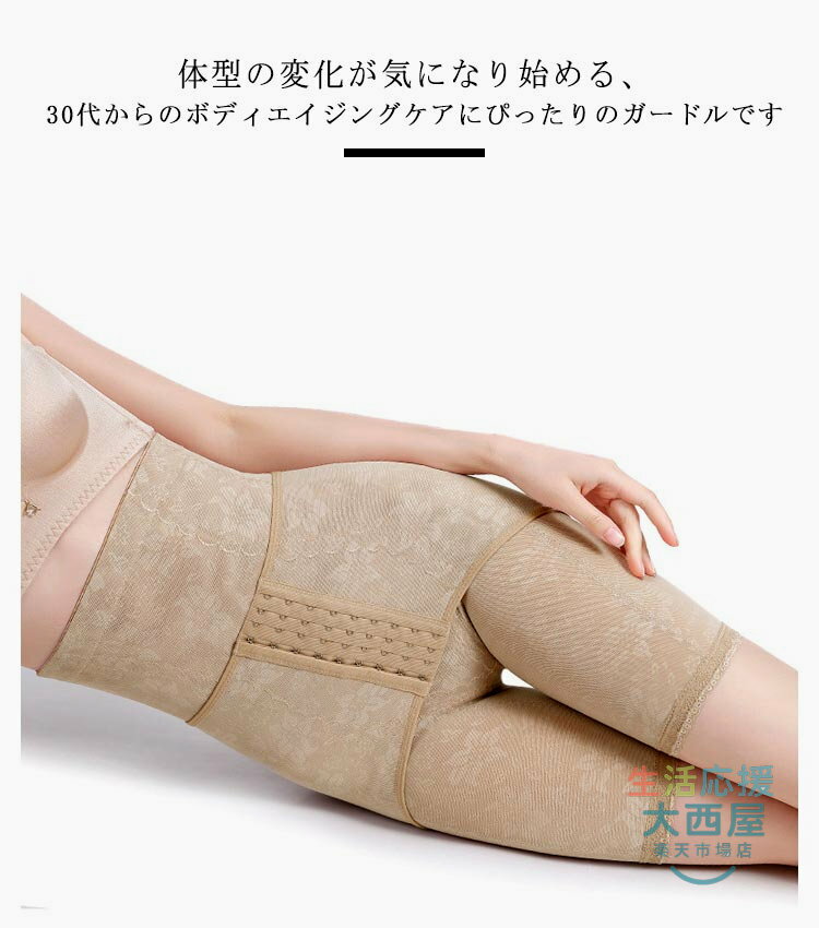 ＼期間限定SALE開催中／ 補正下着 ヒップアップ ソフト 丸まらない ガードル ハイ...
